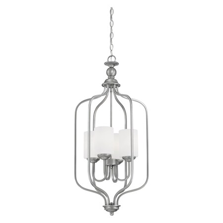 Millennium Brushed Pewter Traditional 4 Light Pendant 3064-BPW